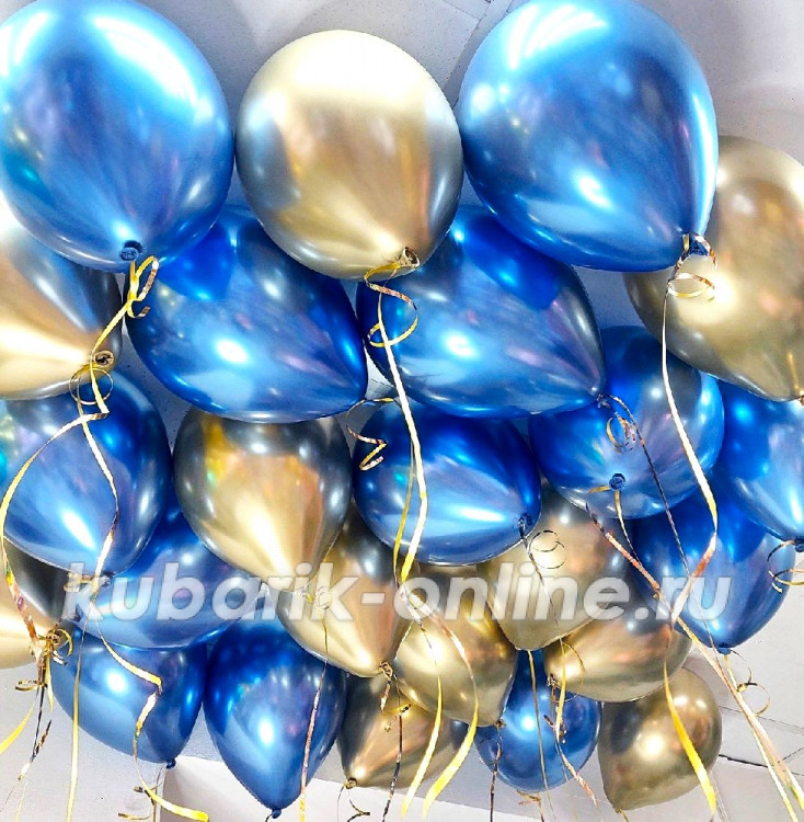 Воздушные шары под потолок с гелием № 323